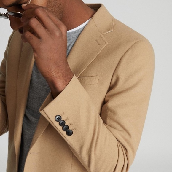 Reiss Brushed Wool Blazer - Picture 4 of 6